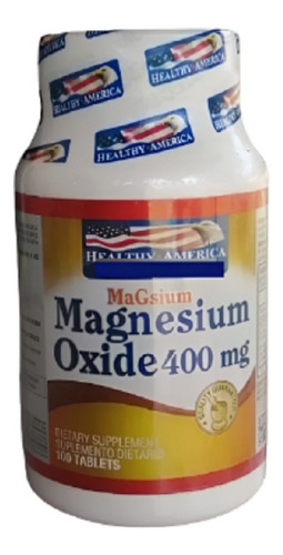 Oxido De Magnesio 400mg 100 Tab - Unidad a $425