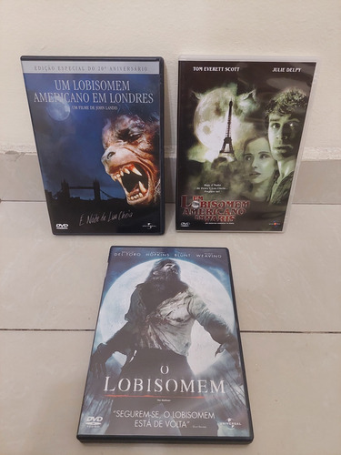 Dvd Lobisomem Americano Paris ,londres E 2010, Original (Usado)