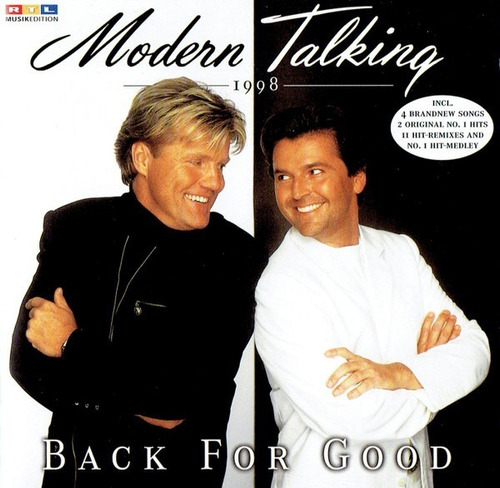 Modern Talking Back For Good Cd Eu Musicovinyl 