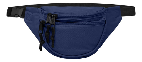 Riñonera Dalix Unisex Deportivo C/3 Bolsillos - Azul Marino