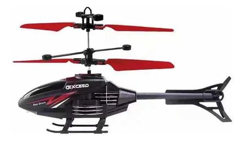 Helicóptero Recargable Con Control Remoto Y Sensor