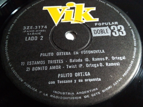 Simple - Palito Ortega - En Fotonovela/niñera Nueva Ola