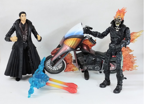 Figura Ghost Rider Moto Blackheard Marvel Toy Biz 2004