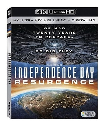 Resurgimiento Del Día De La Independencia 4k Uhd Blu-ray