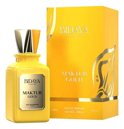 Perfume Árabe Maktub Gold 100ml Bidaya Eau De Parfum - R$ 279