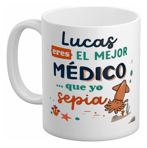 Taza Plastica Personalizada Medico Medica Nro 1