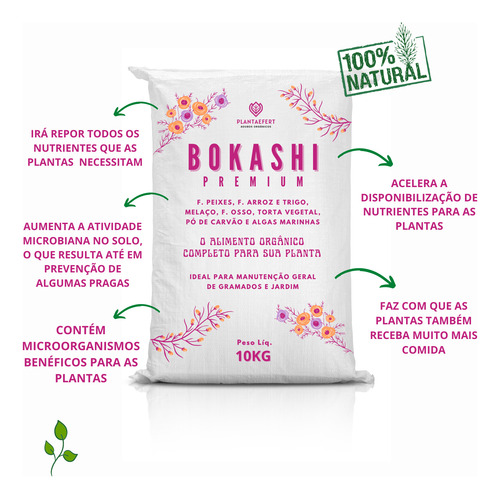 Adubo Npk 10kg Nutrição Completa Com Npk Concentrado