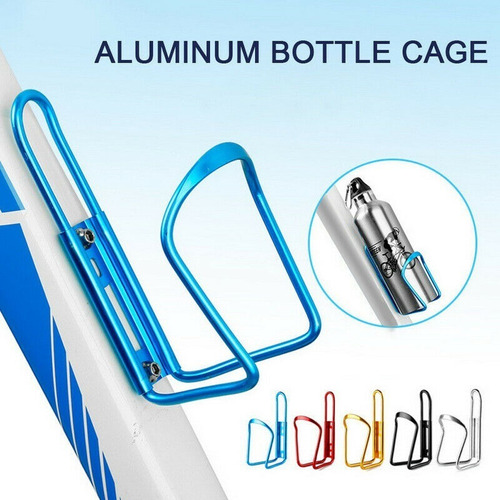 Imagen 3 de 7 de Soporte Porta Botella Cilindro De Agua Bicicleta Universal
