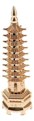 Modelo Torre Pagoda Fengshui Ornamento Accesorios De Oficina