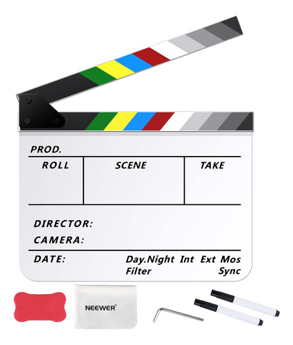 Neewer Directores De Plástico Acrílico Tablilla De Película