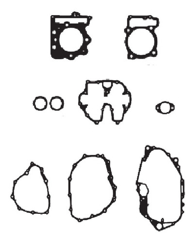 Juego Juntas Honda Nx 400 Falcon (2004 En Adel) C/o´rings...