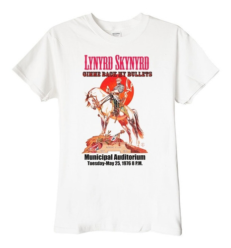 Polera Lynyrd Skynyrd Gimme Back My Bullets Rock Abominatron