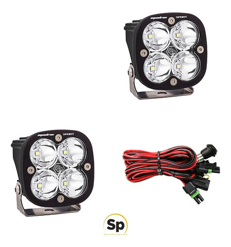 Baja Desing Faro Led Dually Squadron R Sport Driving Blanco