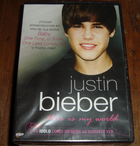 Justin Bieber This Is My World Dvd Sellado Kktus