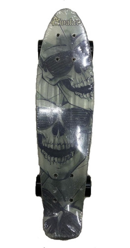 Patineta Peny Awaken Calaberas Con Lija 56cm Envio Gratis!!