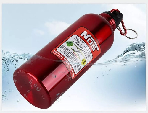 Botella Aislante Aluminio Nos 500ml Estilo Deportivo Viaje Rojo
