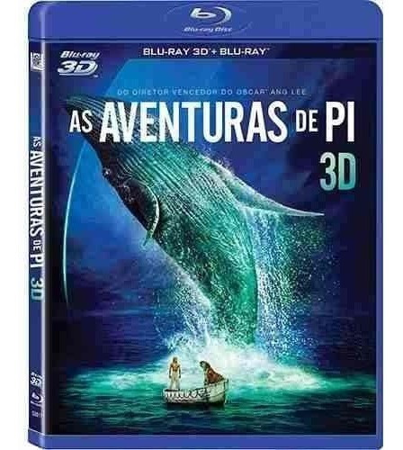 Blu Ray 3d + 2d: As Aventuras De Pi - Lacrado Dublado Duplo