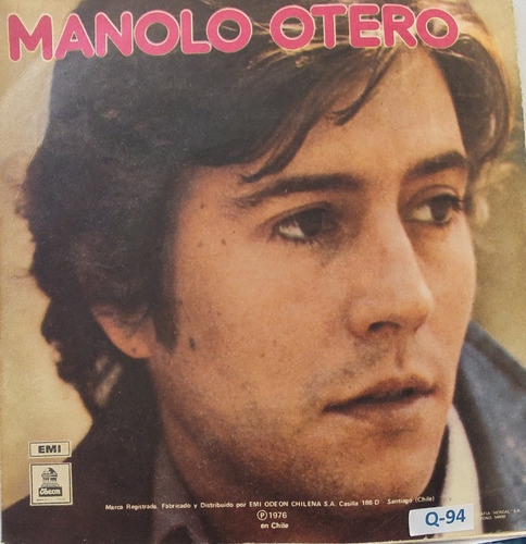 Vinilo Single De Manolo Otero Bella Mujer(q94-y120