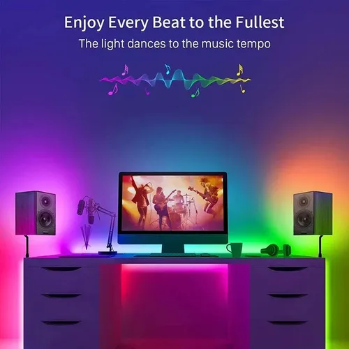 Tira Led Wifi Rgb 20 Metros Alexa Google Home App Control