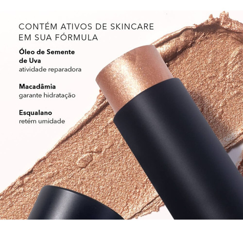 Iluminador Em Bastão Highlight Stick Bronze Océane Edition