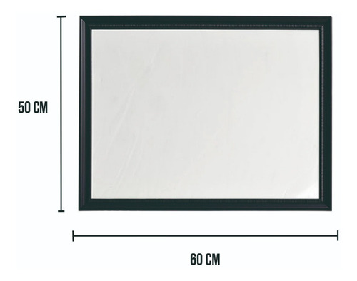 Combo Inodoro Oniro Griferia Vanitory Negro 60 Cm Espejo