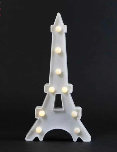 Lámpara Led Decorativa Recámara, De Torre Eiffel, Regalo