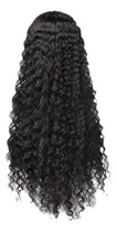Comprar Peluca Negra, 30 Pulgadas, Encaje Frontal, Gorra Completa, A
