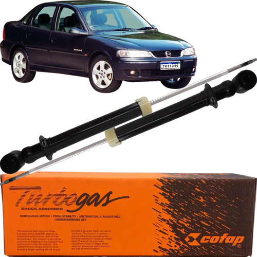 Par Amortecedor Traseiro Cofap Turbogas Vectra 1997 A 2005