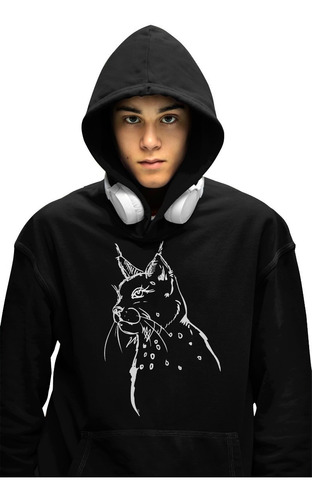 Sudadera Economica De Gatos/cats P/hombre Ligera Cleen