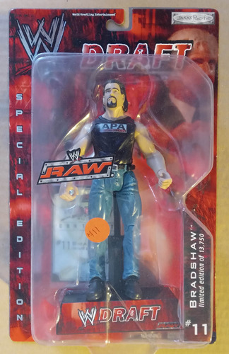 Bradshaw Draft Raw Wwe Jakks Pacific