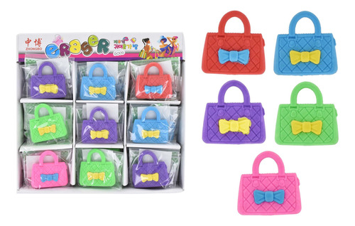 Goma De Borrar Forma De Cartera Pack X36 Pcs