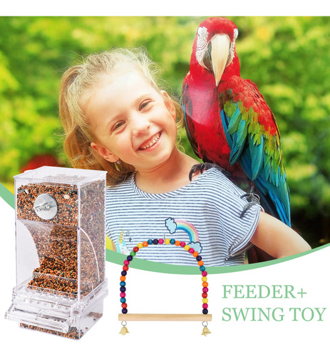 Comedero Automático Para Pájaros, Comedero Para Pájaros Que