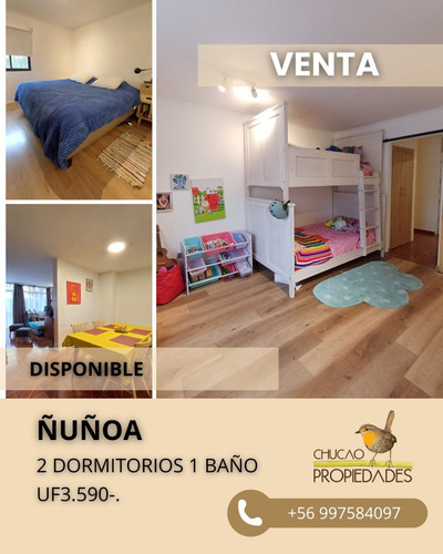 Metro Ñuble - Departamento En Venta 2 Dormitorios Ñuñoa