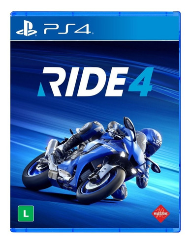 Jogo De Corrida Ride 4 Play Station 4 Original Milestone