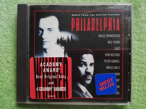 Eam Cd Philadelphia Soundtrack 1993 Bruce Sade Peter Doctors