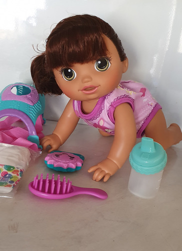 Baby Alive Hora Do Passeio Fala Português (Usado)