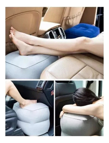 Nuevo Soporte Inflable Pies, Cojín Viaje Para Avión Cojín