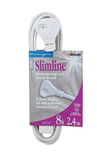 Slimline 2241 Cable De Extension De Enchufe Plano, 3 Hilos,