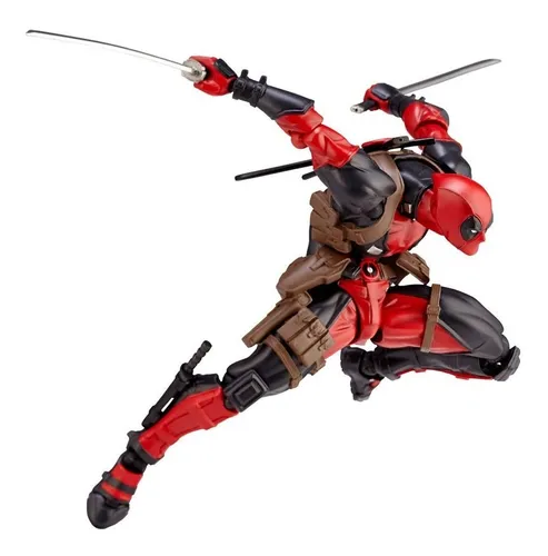 Deadpool Revoltech Action Figure Boneco Dead Pool Hulk Marve