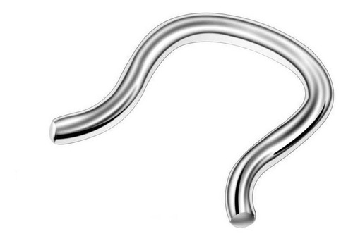 Imagen 1 de 5 de Piercing Septum Acero Quirurgico-reteiner-nariz