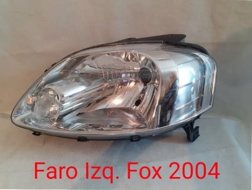 Faro Izquierdo Volkswagen Fox  2006/2010