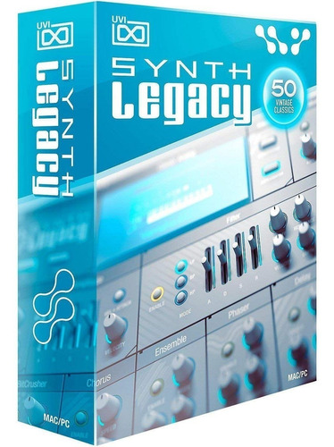 Imagen 1 de 3 de Uvi Synth Legacy - Sintetizador Vst Envio Inmediato
