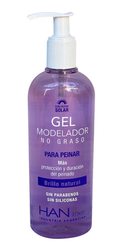 Han Gel Modelador No Graso X375cc Apto Metodo Curly Promo!