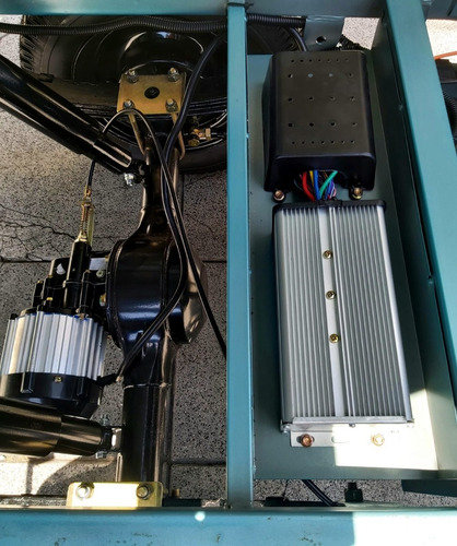 Imagen 10 de 15 de Triciclo Carga King Kong Utilitario Eléctrico Trabajo V