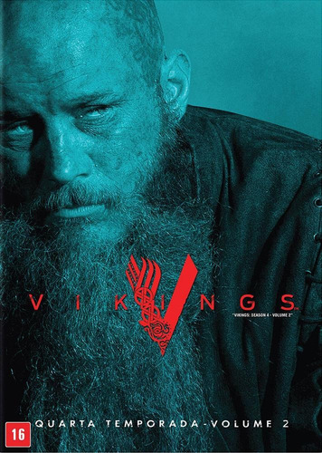 Vikings 4ª Temporada Vol.2 - Box Com 3 Dvds - Novo