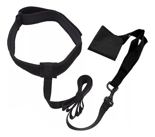 Swim Parachute Agility Speed Training Cinturón De M Negro