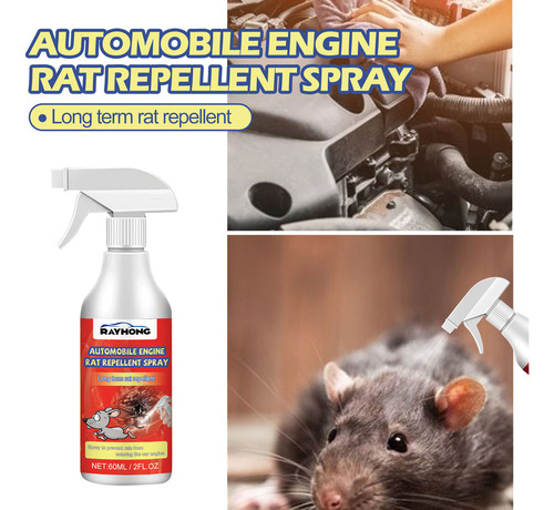 - Aerosol Repelente De Ratas Y Ratones Para Motores De