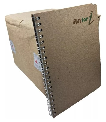 25pz Cuaderno Prof. Cuadro Grande Doble Arillo 100pz Rayter