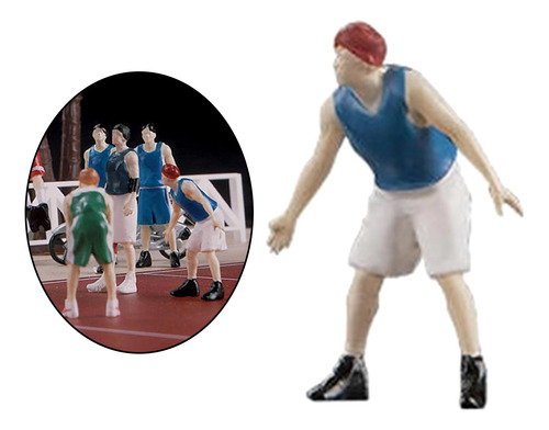 Muñeco De De Baloncesto 1/64, Juguetes De Gente Estilo D