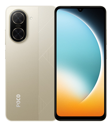 Celular Xiaomi Poco C71 Dual Sim 64 Gb Dorado 3 Gb Ram
